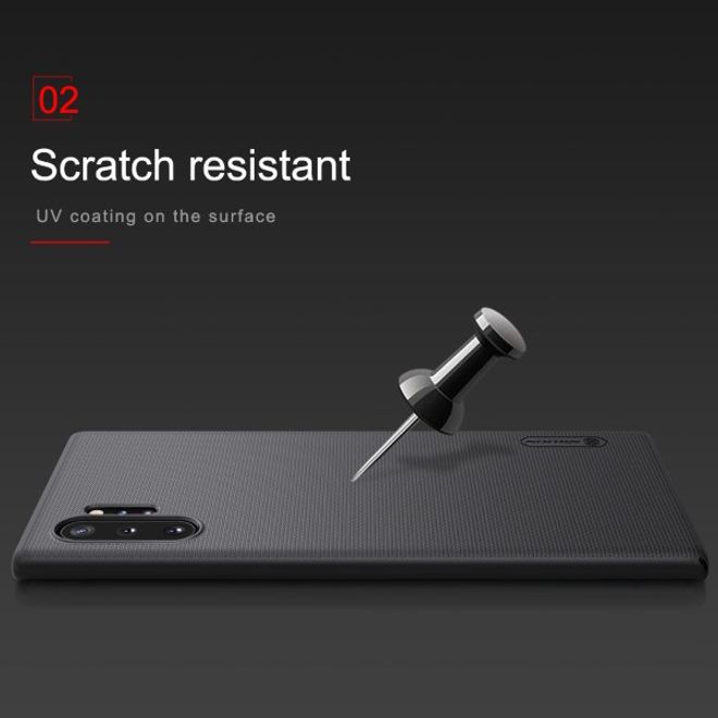 Nillkin - Samsung Galaxy Note 10+/Note 10+ 5G Hülle - Plastik Case - Super Frosted Shield Series - gold