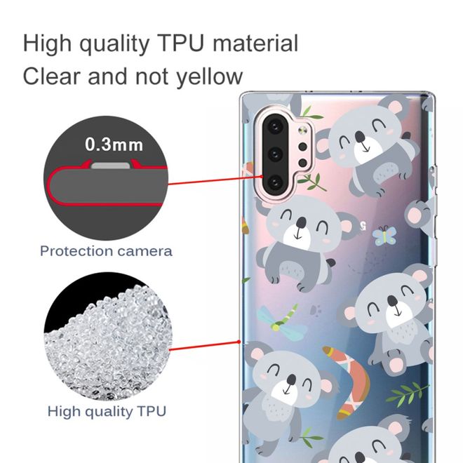 Samsung Galaxy Note 10+ / Note 10+ 5G Handyhülle - Softcase Image Plastik Series - Koala