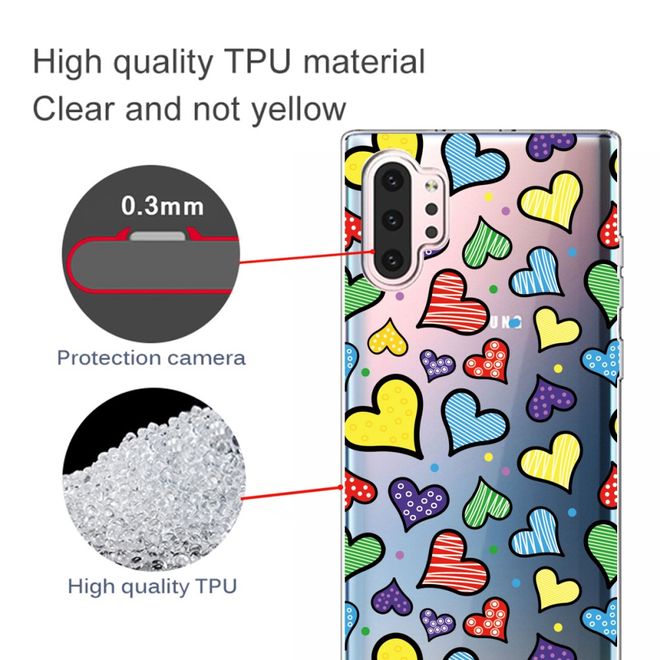 Samsung Galaxy Note 10+ / Note 10+ 5G Handyhülle - Softcase Image Plastik Series - Herze
