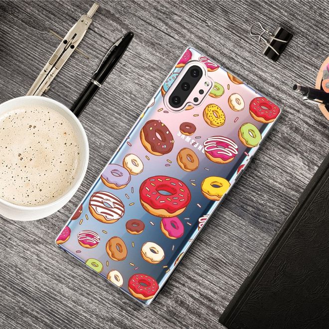 Samsung Galaxy Note 10+ / Note 10+ 5G Handyhülle - Softcase Image Plastik Series - Donuts