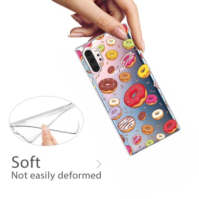 Samsung Galaxy Note 10+ / Note 10+ 5G Handyhülle - Softcase Image Plastik Series - Donuts