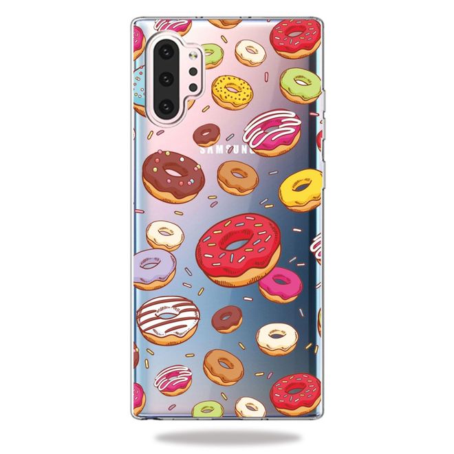 Samsung Galaxy Note 10+ / Note 10+ 5G Handyhülle - Softcase Image Plastik Series - Donuts