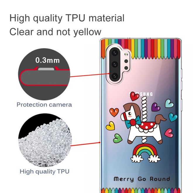 Samsung Galaxy Note 10+ / Note 10+ 5G Handyhülle - Softcase Image Plastik Series - Merry Go Round