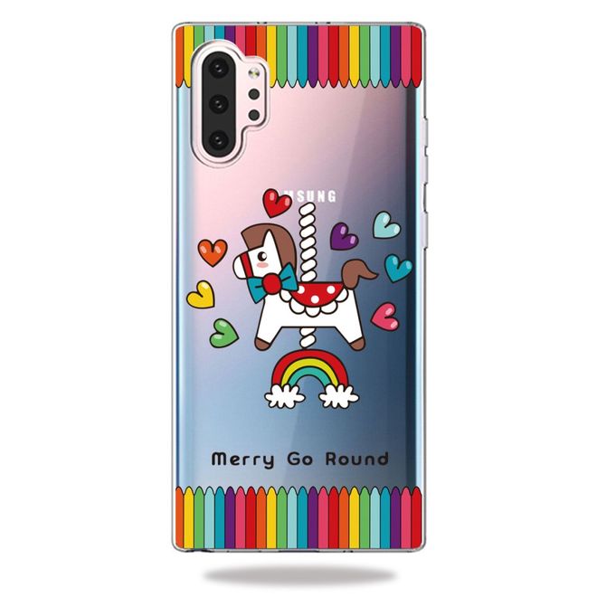 Samsung Galaxy Note 10+ / Note 10+ 5G Handyhülle - Softcase Image Plastik Series - Merry Go Round