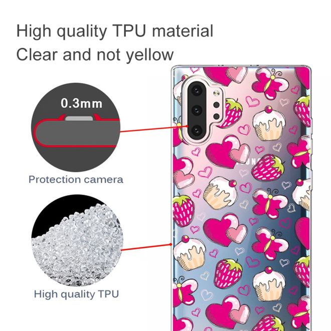 Samsung Galaxy Note 10+ / Note 10+ 5G Handyhülle - Softcase Image Plastik Series - kleine Sujets