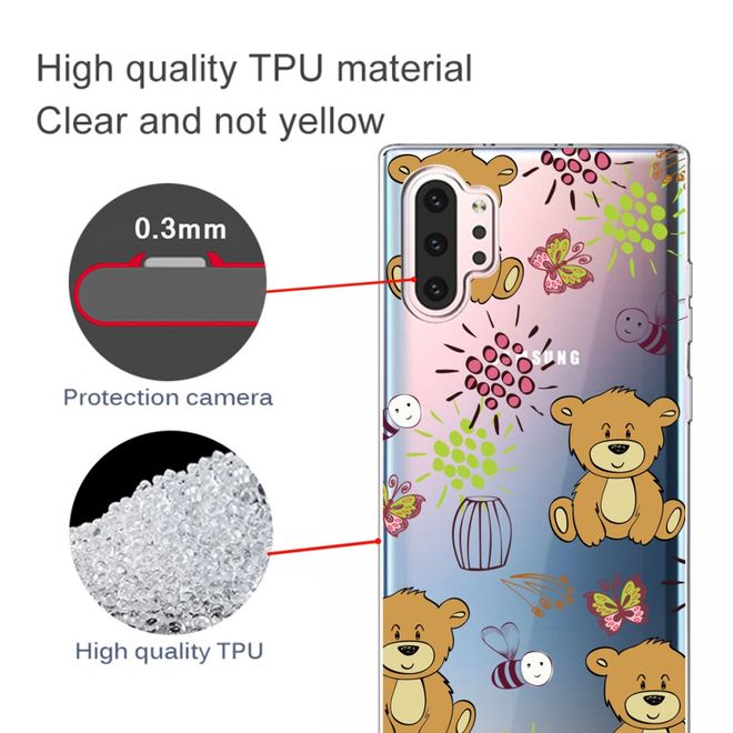 Samsung Galaxy Note 10+ / Note 10+ 5G Handyhülle - Softcase Image Plastik Series - Bär