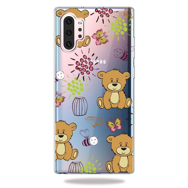 Samsung Galaxy Note 10+ / Note 10+ 5G Handyhülle - Softcase Image Plastik Series - Bär