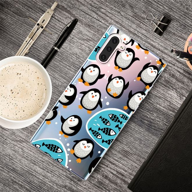 Samsung Galaxy Note 10 Handyhülle - Softcase Image Plastik Series - Pinguine