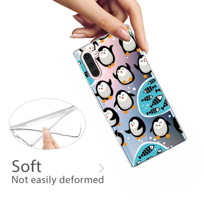 Samsung Galaxy Note 10 Handyhülle - Softcase Image Plastik Series - Pinguine