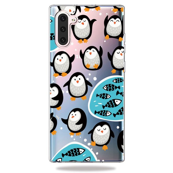 Samsung Galaxy Note 10 Handyhülle - Softcase Image Plastik Series - Pinguine