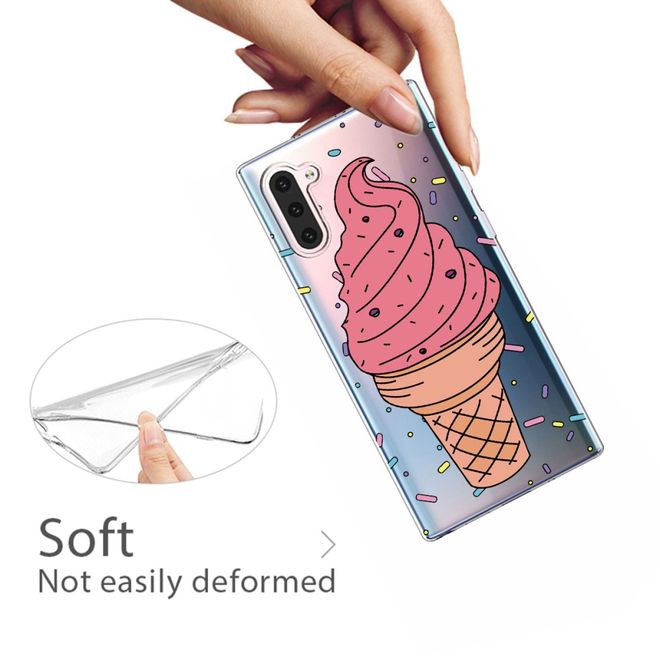 Samsung Galaxy Note 10 Handyhülle - Softcase Image Plastik Series - Glace