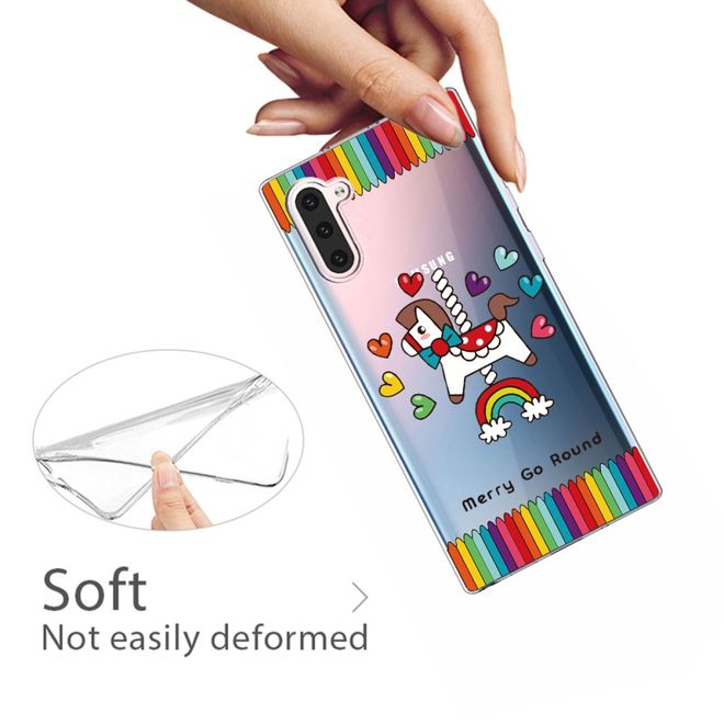 Samsung Galaxy Note 10 Handyhülle - Softcase Image Plastik Series - Merry Go Round
