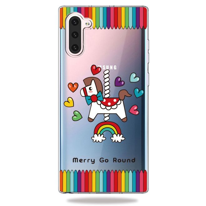 Samsung Galaxy Note 10 Handyhülle - Softcase Image Plastik Series - Merry Go Round