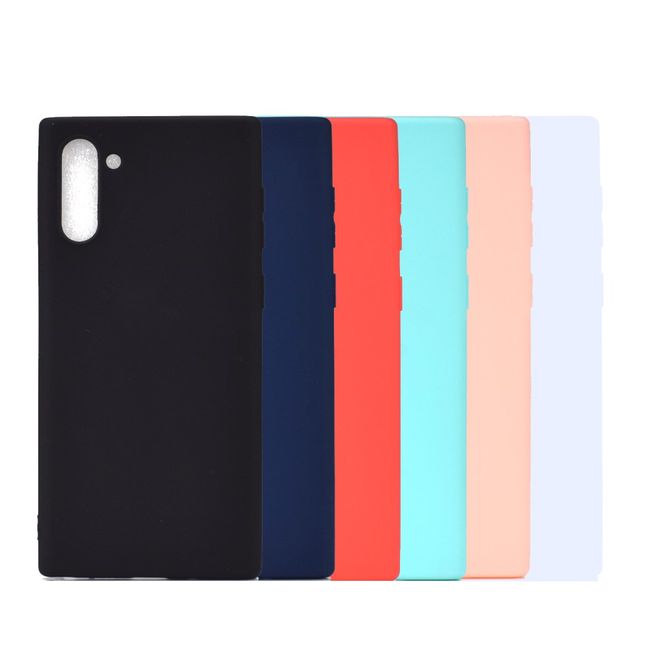 Samsung Galaxy Note 10 Handyhülle - Softcase TPU Series - schwarz