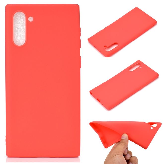 Samsung Galaxy Note 10 Handyhülle - Softcase TPU Series - rot
