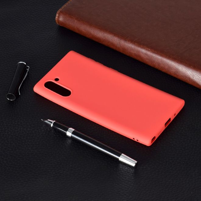 Samsung Galaxy Note 10 Handyhülle - Softcase TPU Series - rot