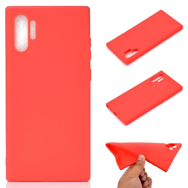 Samsung Galaxy Note 10+ / Note 10+ 5G Handyhülle - Softcase TPU Series - rot