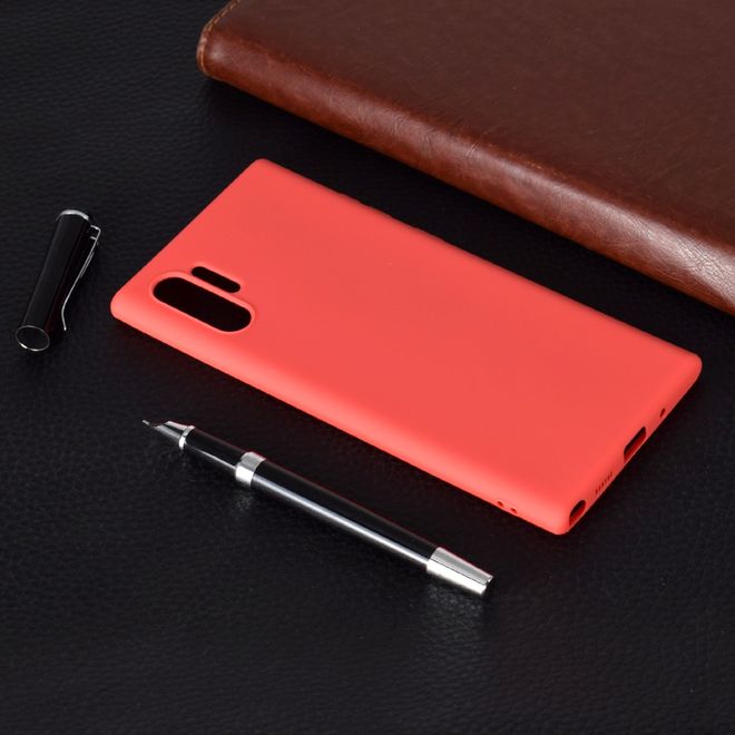 Samsung Galaxy Note 10+ / Note 10+ 5G Handyhülle - Softcase TPU Series - rot