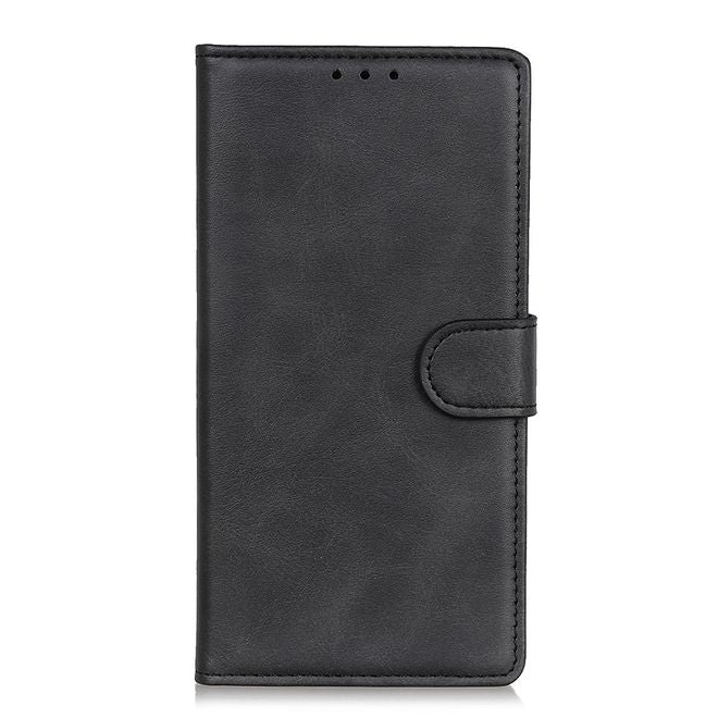 Xiaomi Mi 9 Lite Handy Hülle - Classic IV Leder Bookcover Series - schwarz