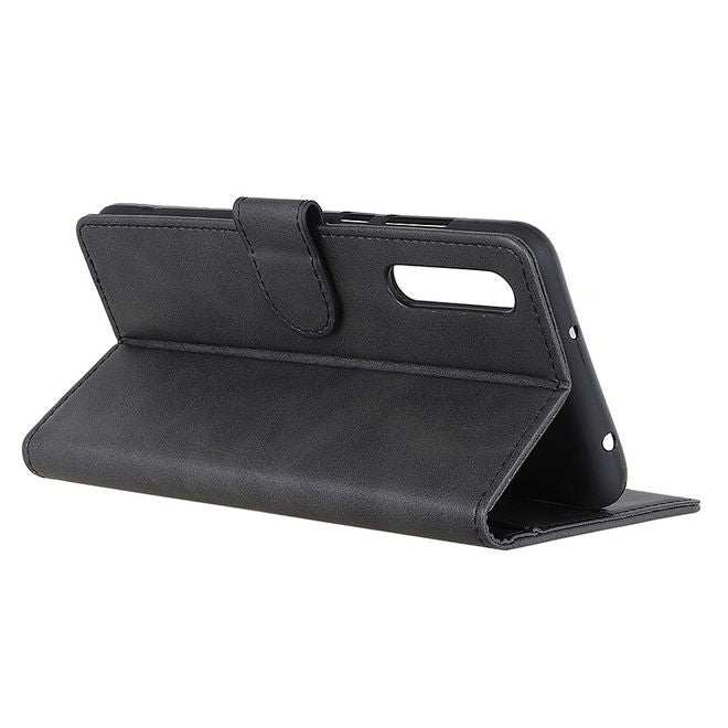 Xiaomi Mi 9 Lite Handy Hülle - Classic IV Leder Bookcover Series - schwarz