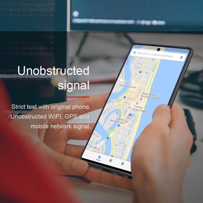 Nillkin - Samsung Galaxy Note 10+/Note 10+ 5G Hülle - Hardcase - Textured Series - schwarz