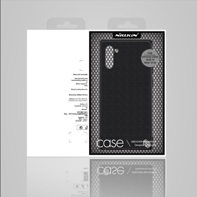 Nillkin - Samsung Galaxy Note 10 Hülle - Hardcase - Textured Series - rot