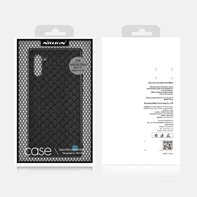 Nillkin - Samsung Galaxy Note 10 Hülle - Case aus Plastik - Twinkle Series - silber