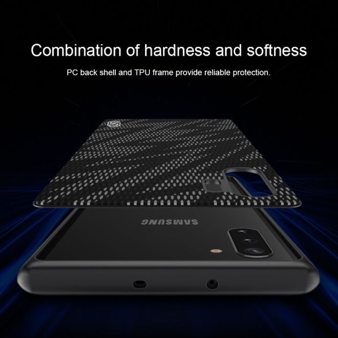 Nillkin - Samsung Galaxy Note 10 Hülle - Case aus Plastik - Twinkle Series - silber