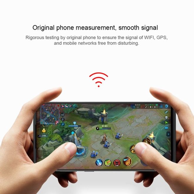 Nillkin - Samsung Galaxy Note 10+/Note 10+ 5G Handy Case - Hülle aus Plastik/Carbon - Synthetic Fiber Series - Plaid schwarz