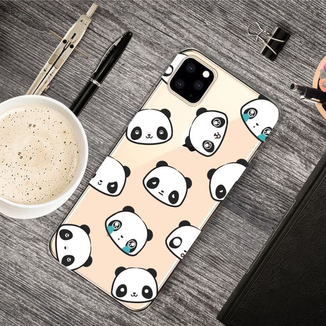 iPhone 11 Pro Phone Case - Softcase Image Plastic Series - Crying Panda