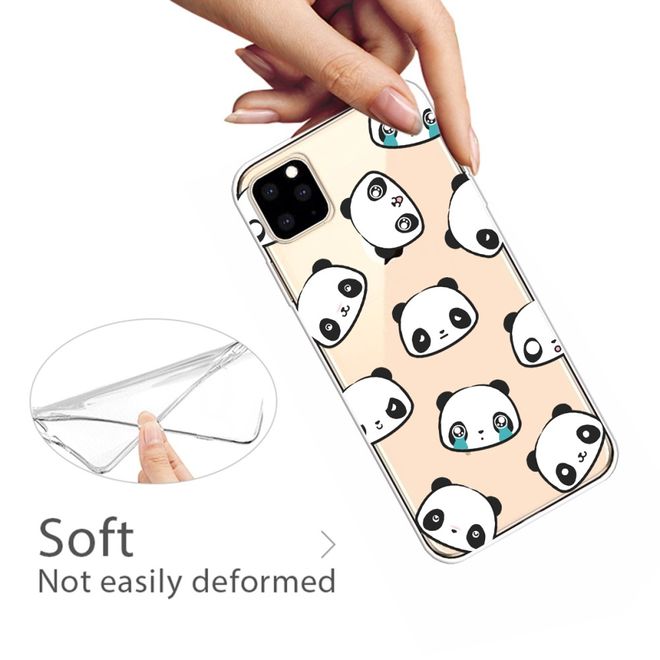 iPhone 11 Pro Phone Case - Softcase Image Plastic Series - Crying Panda