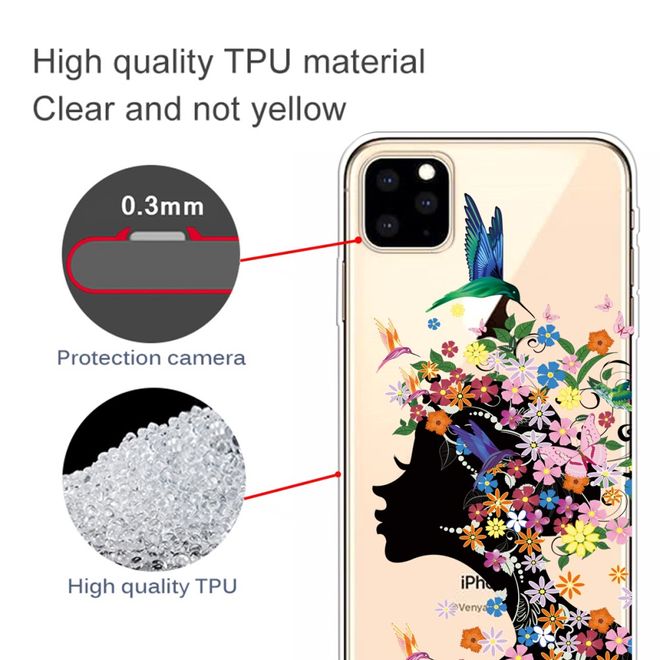 Coque pour iPhone 11 Pro - Série Image Plastic - Belle Fille