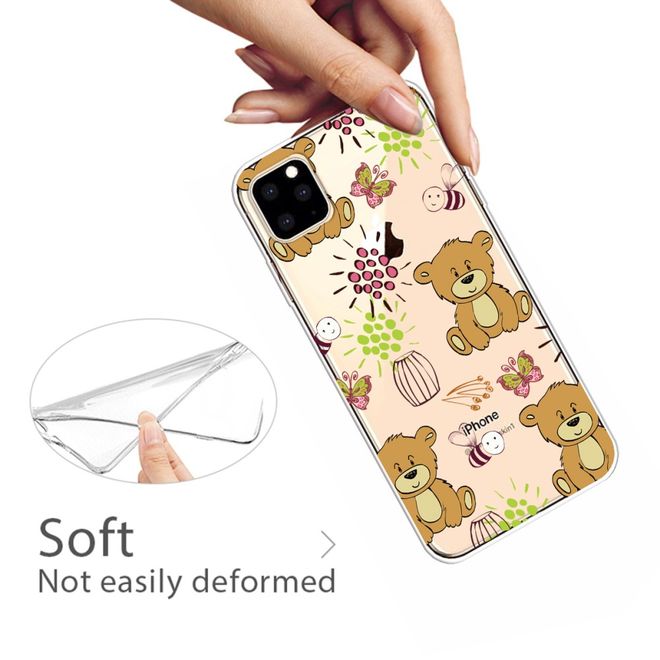 iPhone 11 Pro Phone Case - Softcase Image Plastic Series - Bear