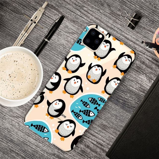 Coque pour iPhone 11 Pro Max - Série Image Plastic - Pingouins