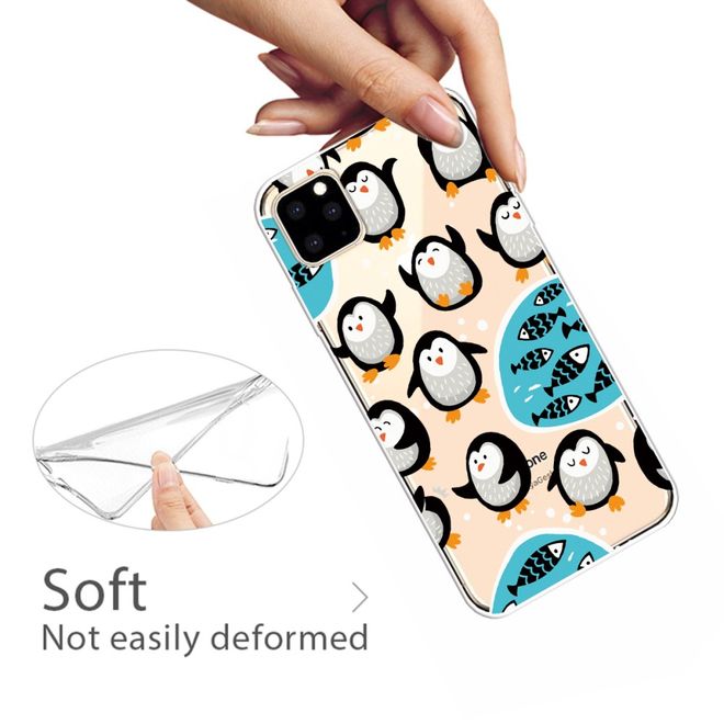 Coque pour iPhone 11 Pro Max - Série Image Plastic - Pingouins