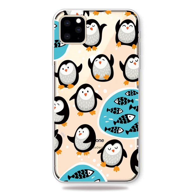 Coque pour iPhone 11 Pro Max - Série Image Plastic - Pingouins