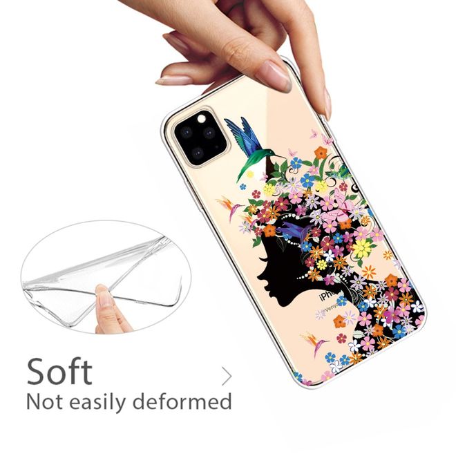 iPhone 11 Pro Max Phone Case - Softcase Image Plastic Series - Beautiful Girl