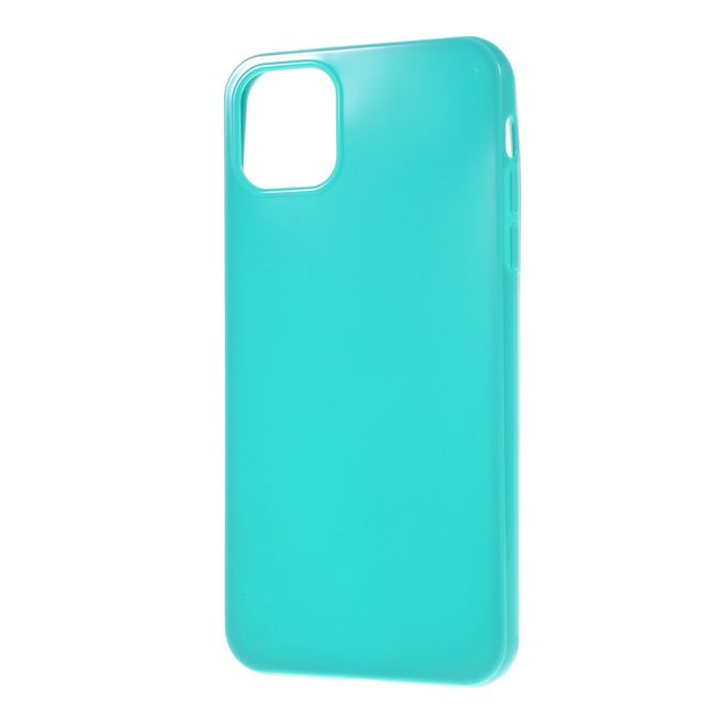 Coque pour iPhone 11 Pro Max - Série TPU souple - Cyan