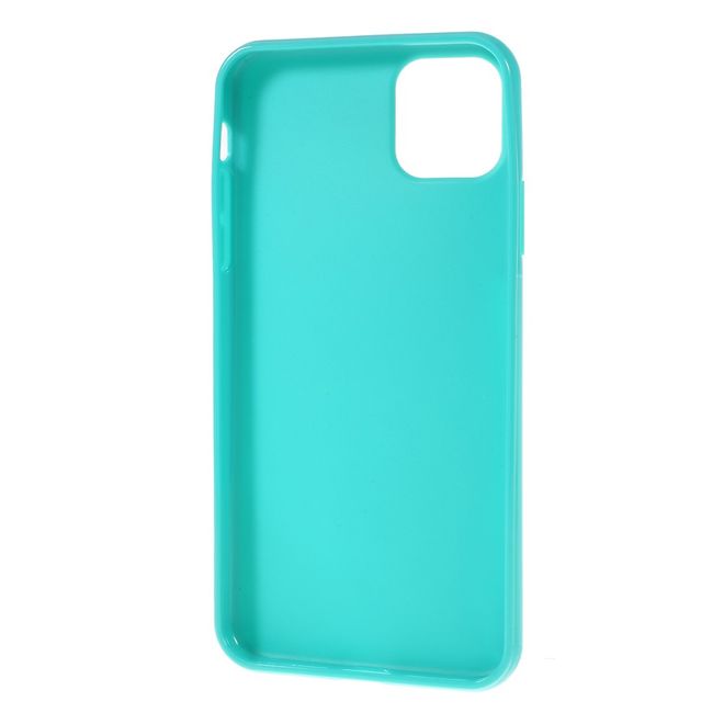 Coque pour iPhone 11 Pro Max - Série TPU souple - Cyan