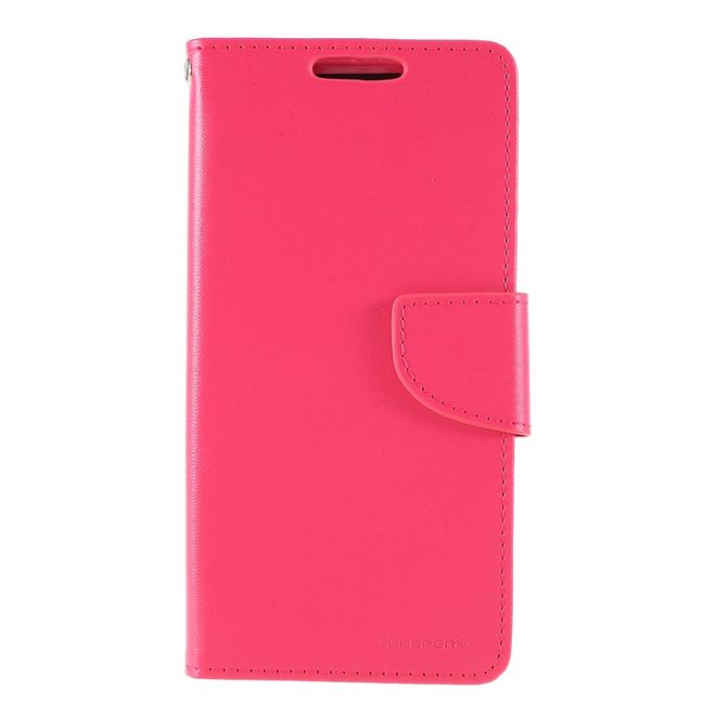 Goospery - Samsung Galaxy Note 10 Hülle - Leder Bookcover - Bravo Diary Series - pink