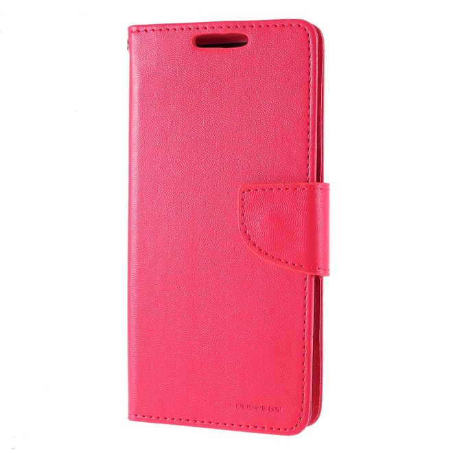 Goospery - Samsung Galaxy Note 10 Hülle - Leder Bookcover - Bravo Diary Series - pink
