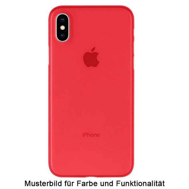 Goospery - Samsung Galaxy Note 10+ / Note 10+ 5G Handyhülle - Ultradünnes Case (0.6mm) - Ultra Skin Series - rot