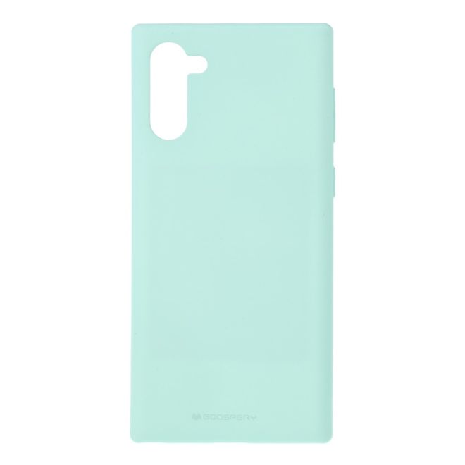 Goospery - Samsung Galaxy Note 10 Hülle - TPU Softcase - SF Jelly Series - mint
