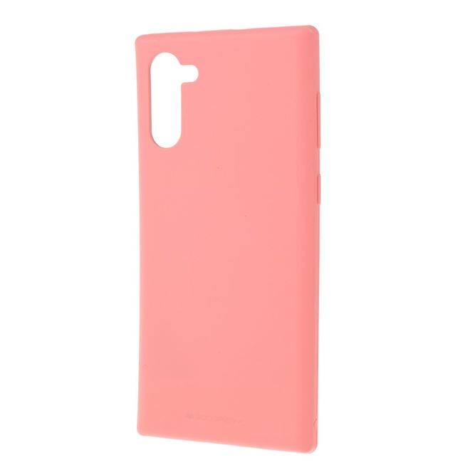 Goospery - Samsung Galaxy Note 10 Hülle - TPU Softcase - SF Jelly Series - pink