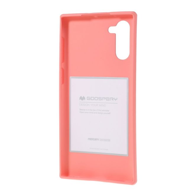 Goospery - Samsung Galaxy Note 10 Hülle - TPU Softcase - SF Jelly Series - pink