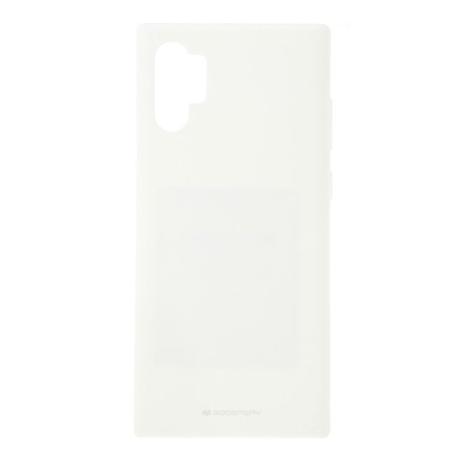 Goospery - Samsung Galaxy Note 10+ / Note 10+ 5G Hülle - TPU Softcase - SF Jelly Series - weiss