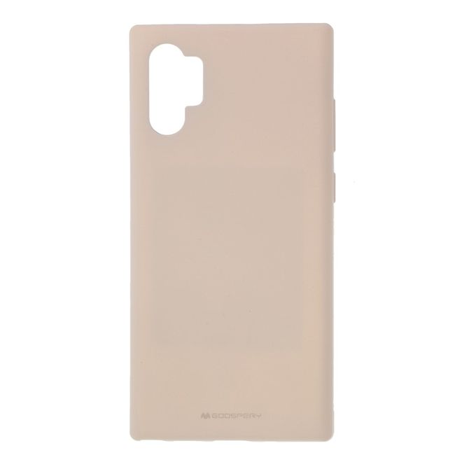 Goospery - Samsung Galaxy Note 10+ / Note 10+ 5G Hülle - TPU Softcase - SF Jelly Series - pink sand