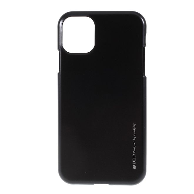 Goospery - iPhone 11 Pro Hülle - TPU Softcase - iJelly Metal Series - schwarz