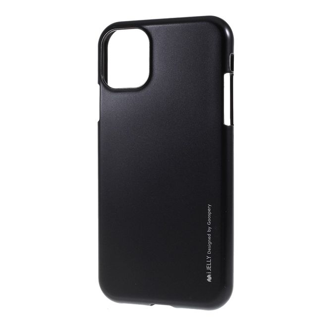 Goospery - iPhone 11 Pro Hülle - TPU Softcase - iJelly Metal Series - schwarz