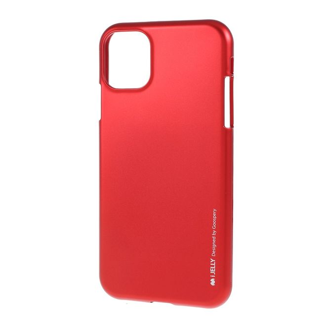 Goospery - iPhone 11 Pro Hülle - TPU Softcase - iJelly Metal Series - rot